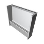 1200mm Floor-Standing Slab Urinal Pack - RH Outlet