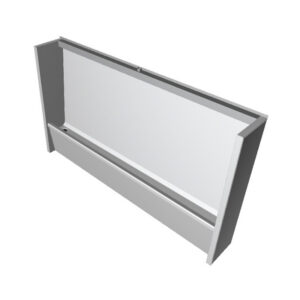 1800mm Floor-Standing Slab Urinal Pack - LH Outlet