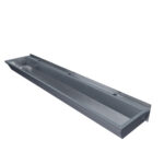 1800mm Stainless Steel Wash Trough with Three Tap Holes