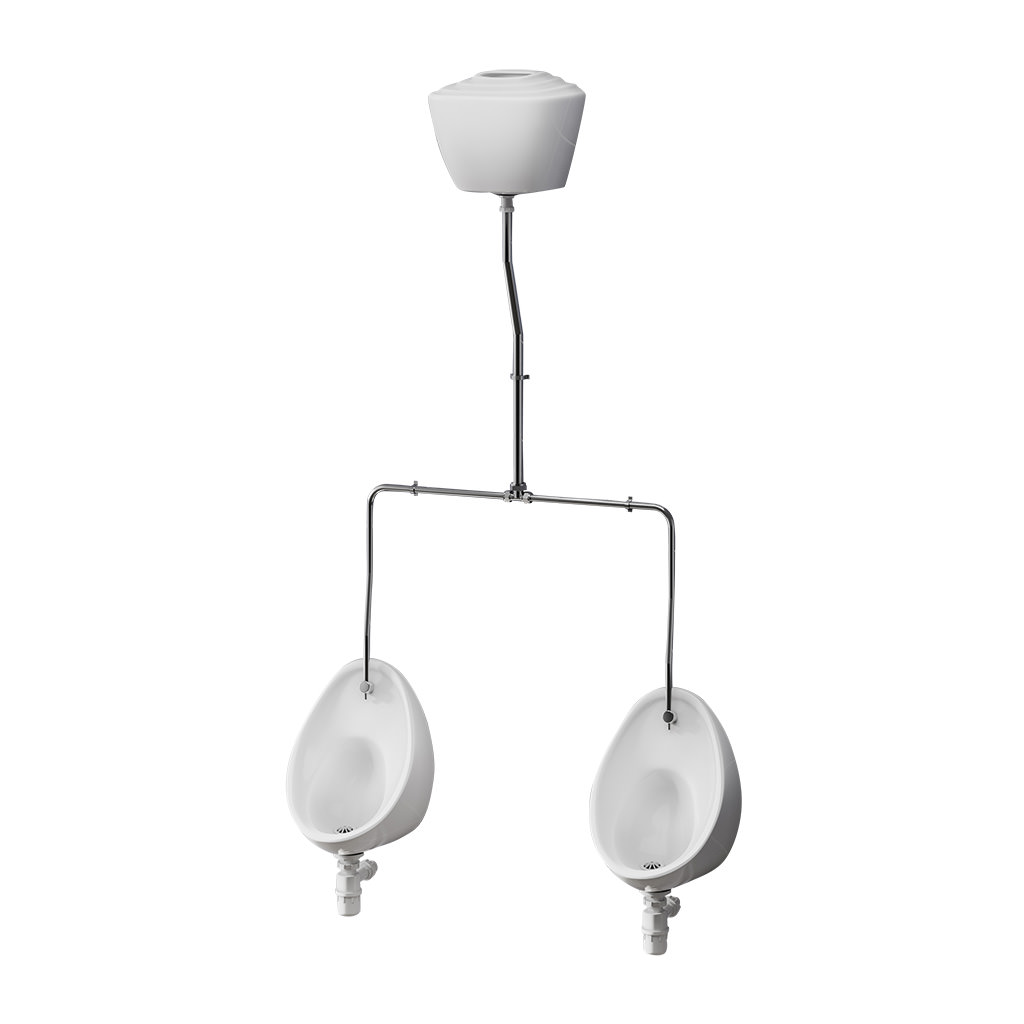 2x Junior Bowl Exposed Urinal Pack