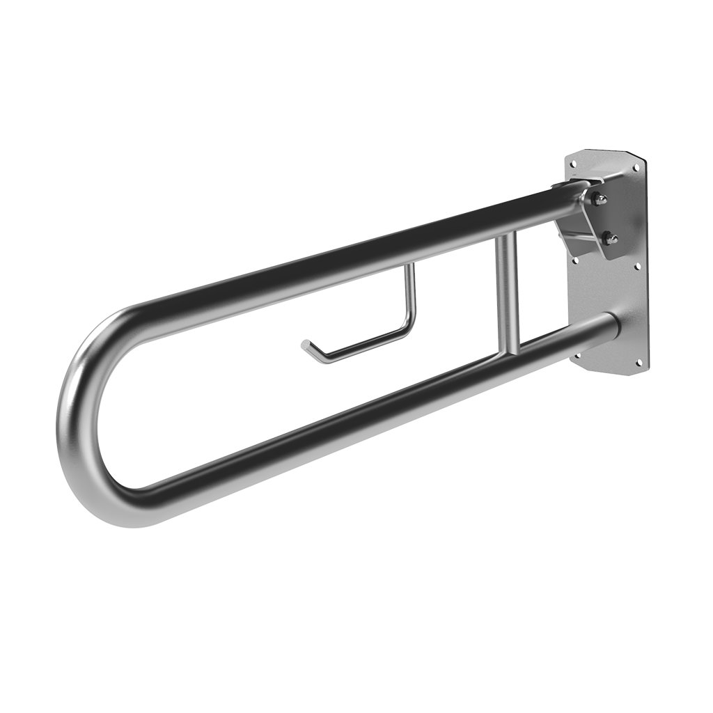 211480/SS (Satin) - Trombone Lift and Lock Hinged Support Rail