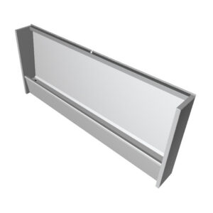 2400mm Floor-Standing Slab Urinal Pack - LH Outlet