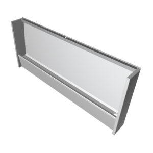 2400mm Floor-Standing Slab Urinal Pack - RH Outlet