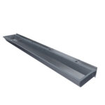 2400mm Stainless Steel Wash Trough with Four Tap Holes