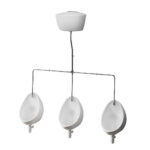3x Urinals with Exposed Cistern Pack