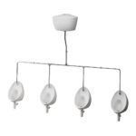 4x Junior Bowl Exposed Urinal Pack