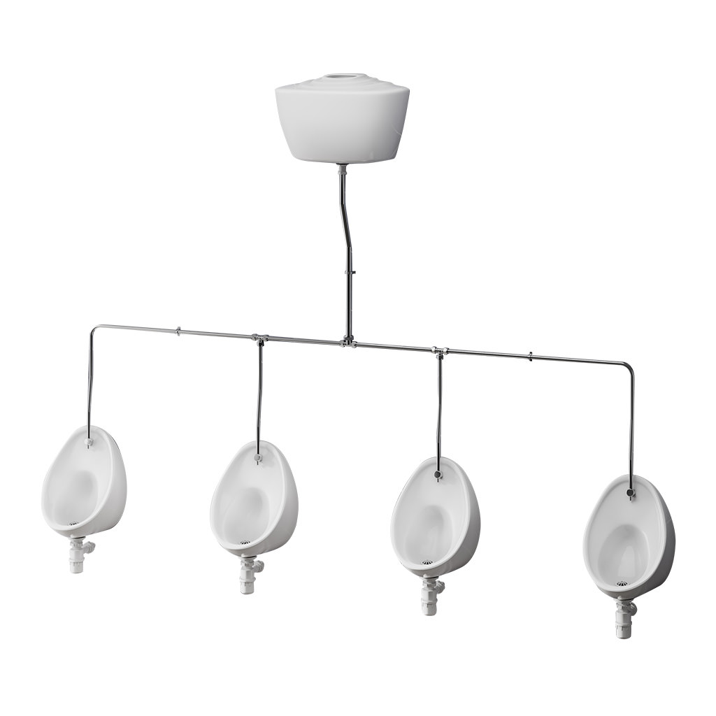 4x Junior Bowl Exposed Urinal Pack
