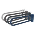 800mm Hinged Shower Support Rail
