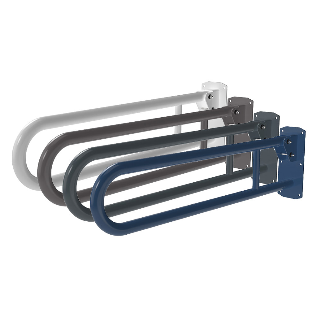 800mm Hinged Shower Support Rail