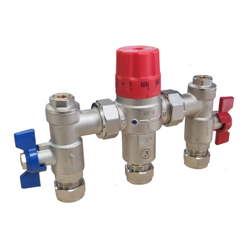 Thermostatic Mixing Valve with Isolation Valves - ATMV35SV