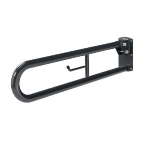 DDGR-B/DG (Dark Grey) - Trombone Lift and Lock Hinged Support Rail