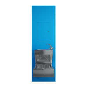 JUFH33G - Janitorial Sink Full-Height IPS in Blue