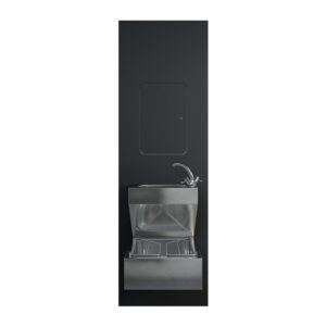 JUFH71A - Janitorial Sink Full-Height IPS in Dark Grey