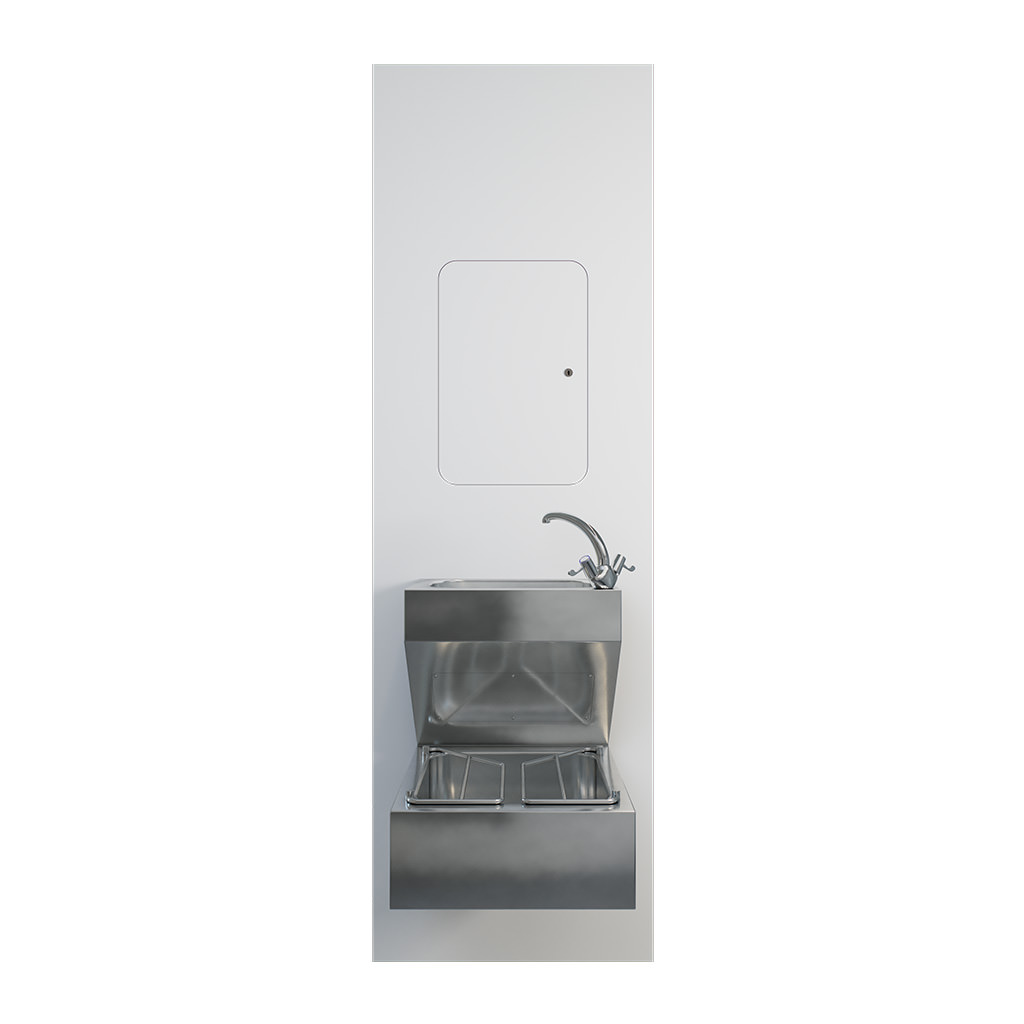 JUFH78E - Janitorial Sink Full-Height IPS in White