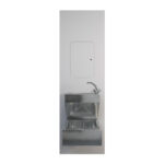 JUFHU12 - Janitorial Sink Full-Height IPS in Grey