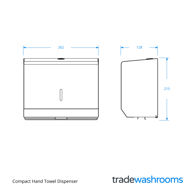 PL30MBS - Compact Hand Towel Dispenser