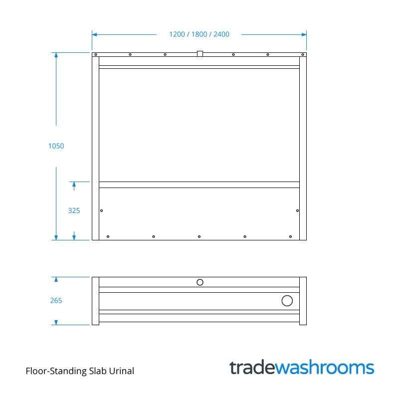 Floor-Standing Slab Urinal Pack - Image 3