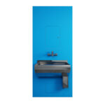 Surgeons Trough IPS - Blue, 1-User, RH Outlet - HBN SU H1