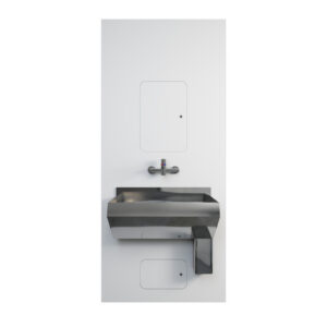 Surgeons Trough IPS - White, 1-User, RH Outlet - HBN SU H1