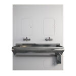Surgeons Trough IPS - Grey, 2-User, RH Outlet - HBN SU H2