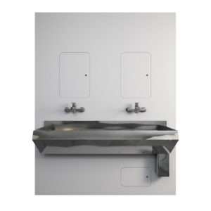 Surgeons Trough IPS - Grey, 2-User, RH Outlet - HBN SU H2