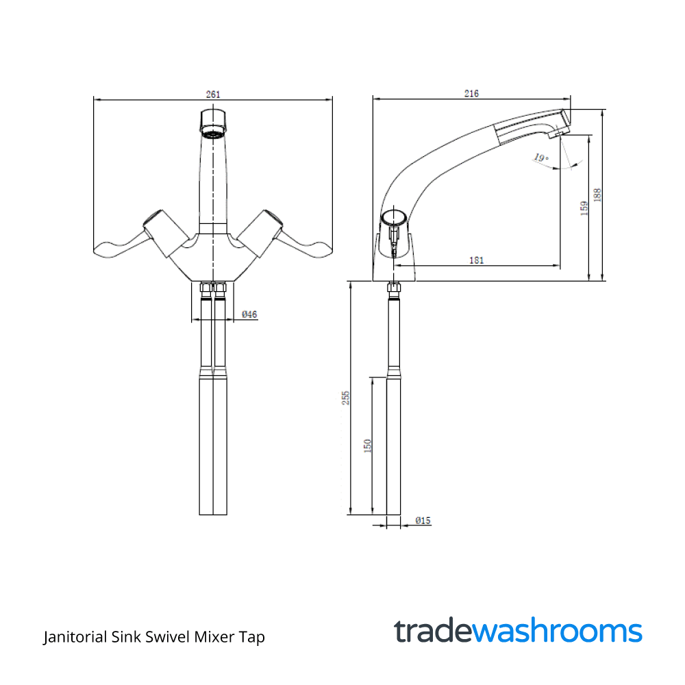VLT104CT - Dimensions