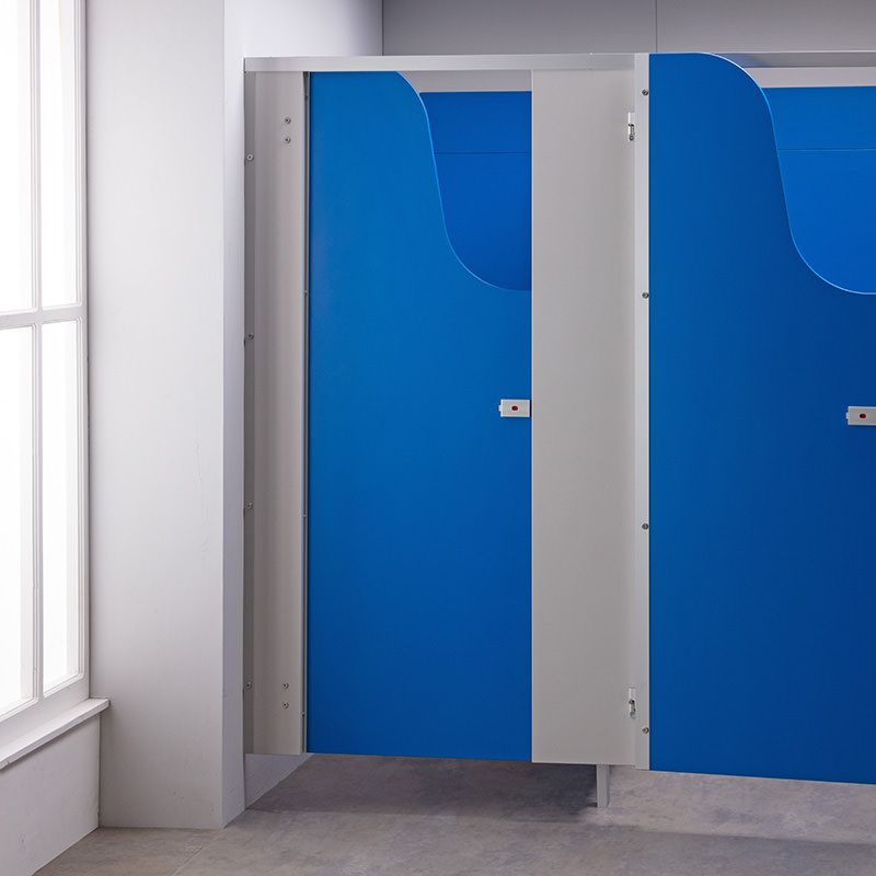 Blue Children's Toilet Cubicle Door Pack