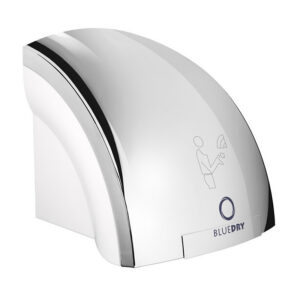 Blue Dry Junior Hand Dryer - Chrome