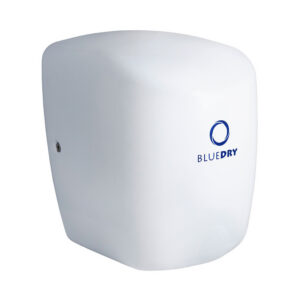 Blue Dry Mini Jet Hand Dryer - White