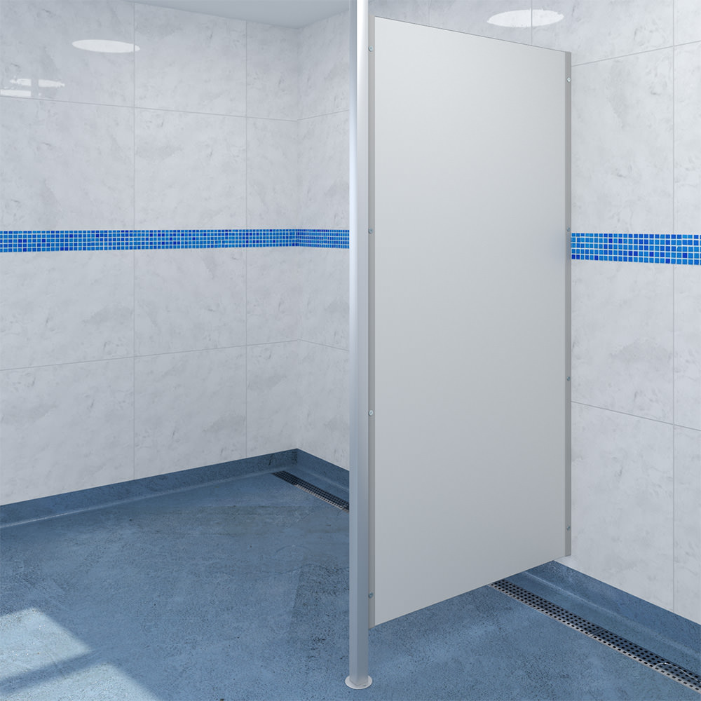 Commercial Shower Modesty Screen - Cubicle Store