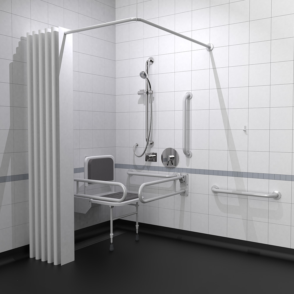 Concealed Valve Doc M Shower Pack - White