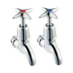 Cross Handle Bib Taps