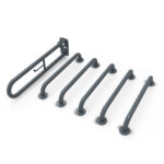 Dark Grey Doc M Toilet Grab Rail Pack