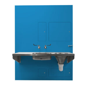 Disposal Unit IPS - Blue - Slop Hopper, Bowl LH Drainer