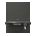 Disposal Unit IPS - Dark Grey - Slop Hopper, Bowl LH Drainer