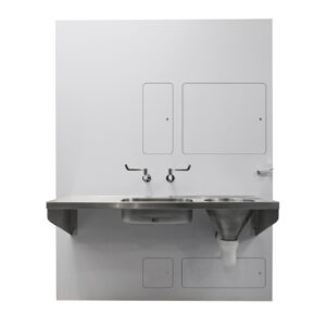 Disposal Unit IPS - Grey - Slop Hopper, Bowl LH Drainer
