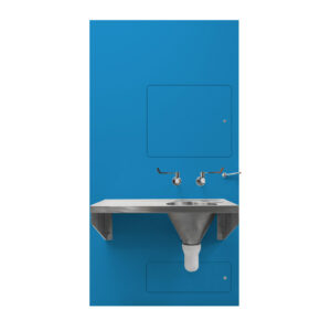 Disposal Unit IPS - Blue - Slop Hopper LH Drainer