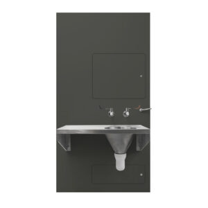 Disposal Unit IPS - Dark Grey - Slop Hopper LH Drainer