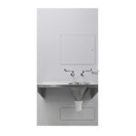 Disposal Unit IPS - Grey - Slop Hopper LH Drainer
