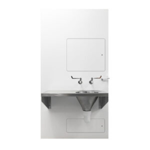 Disposal Unit IPS - White - Slop Hopper LH Drainer