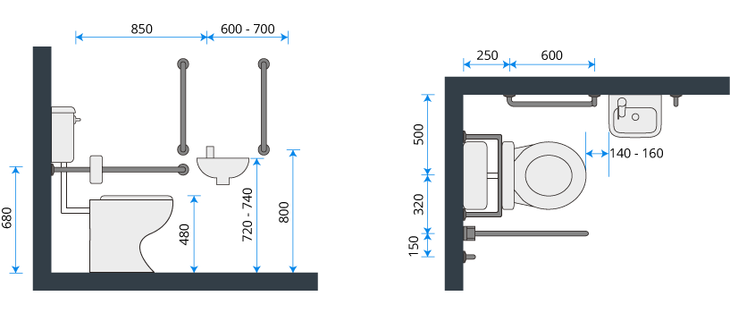 Low-Level Doc M Toilet Layout