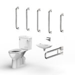 Polished Stainless Steel Doc M Toilet Pack - F21-CCLX-SSC-SP