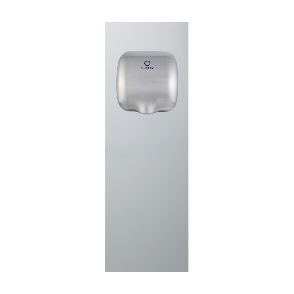 Hand Dryer Wall Panel with Blue Dry Eco Hand Dryer