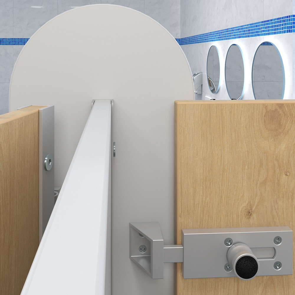 Inside Door of Infant Toilet Cubicle Pack - CSINFOAK