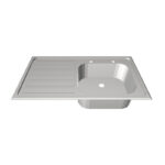 Inset Clinical Sink and Drainer - DI0950SL-06