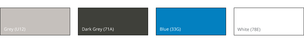 IPS Panel Colours - Grey, Dark Grey, Blue and White
