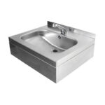 Knee-Operated Wall-Mounted Wash Basin Pack - CWB1610KP