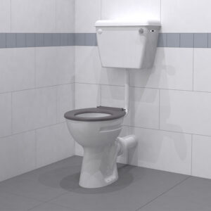 Low Level Doc M Toilet - Grey - LLWARESET