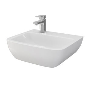 Non-Clinical Wash Hand Basin - 1 Tap Hole LH