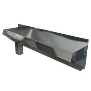 Scrub-Up Trough - Stainless Steel Surgeons Trough